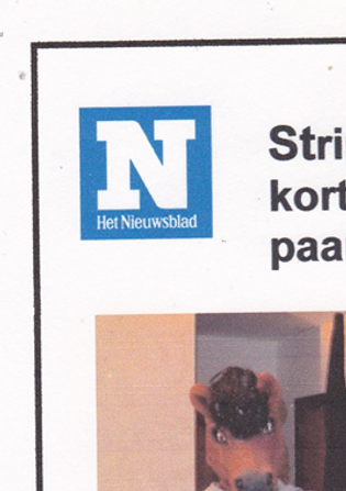 in nieuwsblad gestaan